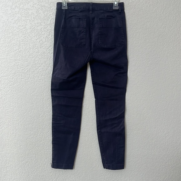 J. Crew Chino Pant Zipper Blue Navy blue size 26 - Picture 9 of 12